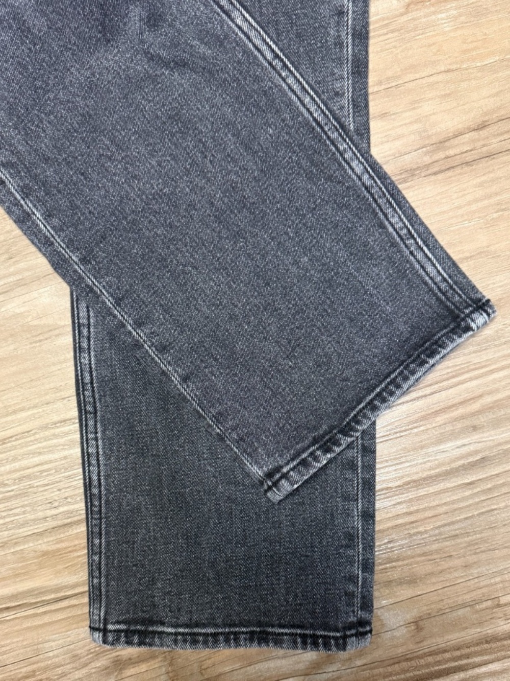 Abercrombie Curve Love 90s Slim Straight Jeans 28 Ultra High Rise ♡ Black Wash - Picture 11 of 11